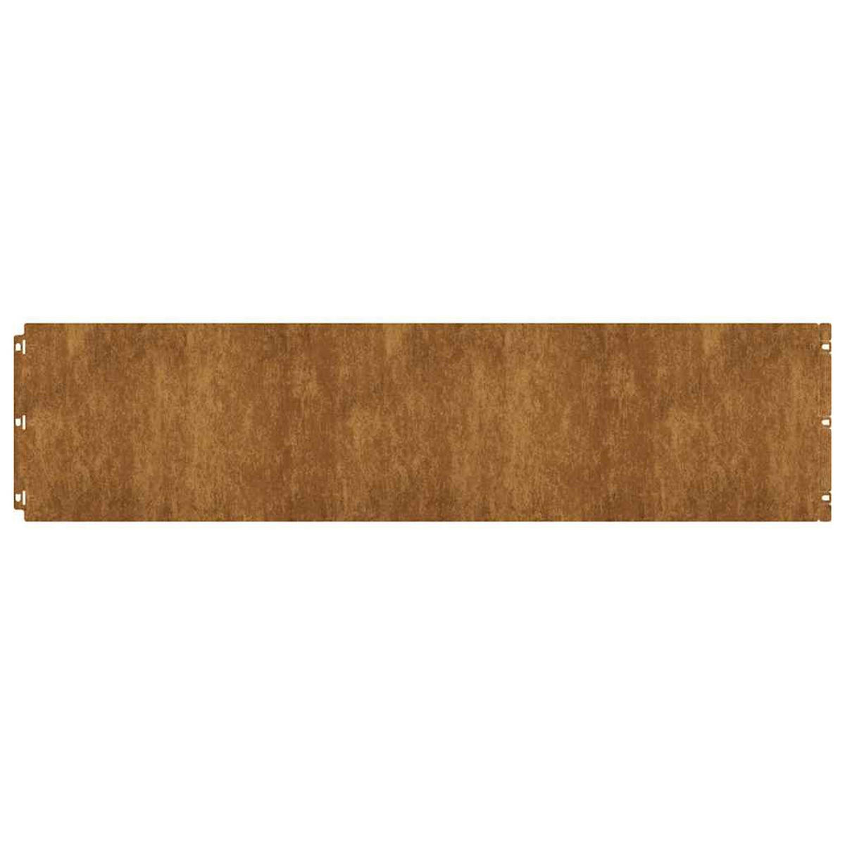 RASENKANTE, Flexibel, 25/103 cm, aus Stahl, in Rost-Optik, 20er-Set - Rostfarben, Metall (1.5/25/103cm) - vidaXL