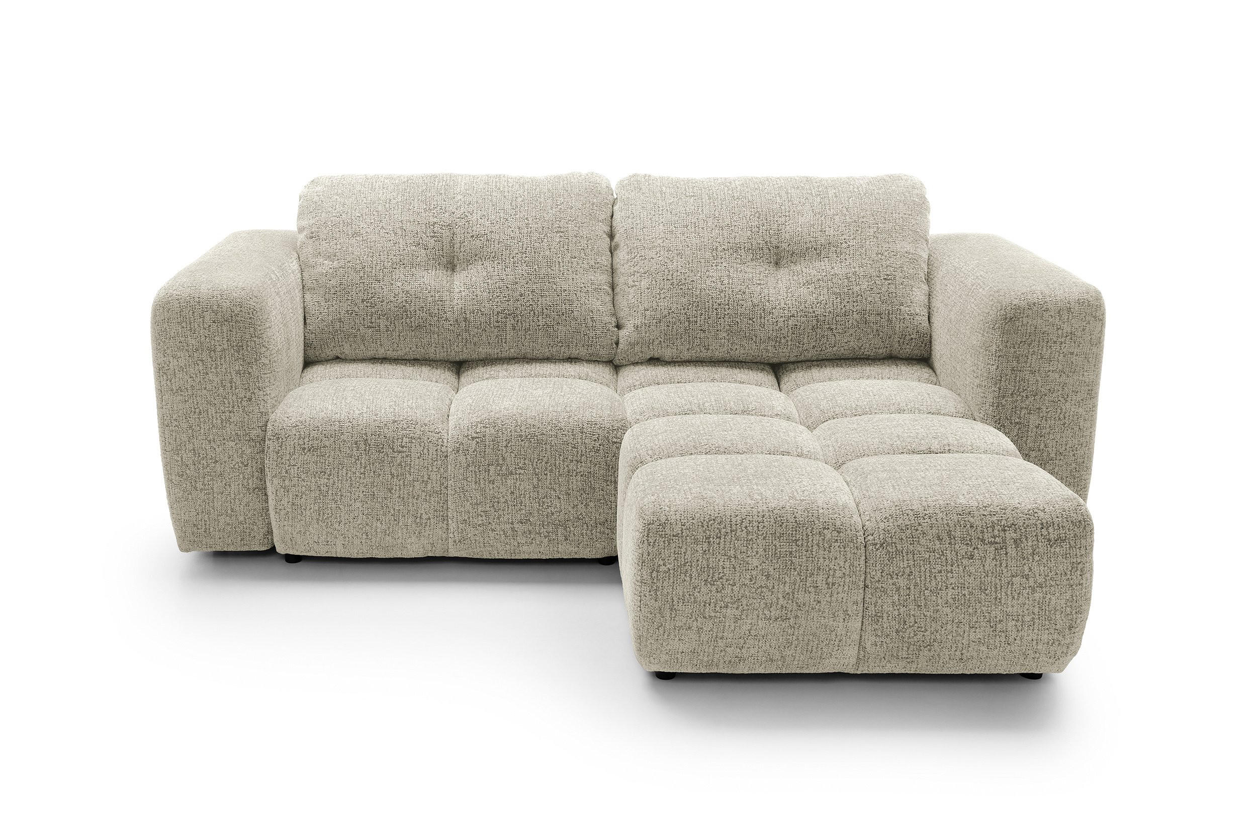 Masseno Ecksofa Creme 245x177 cm