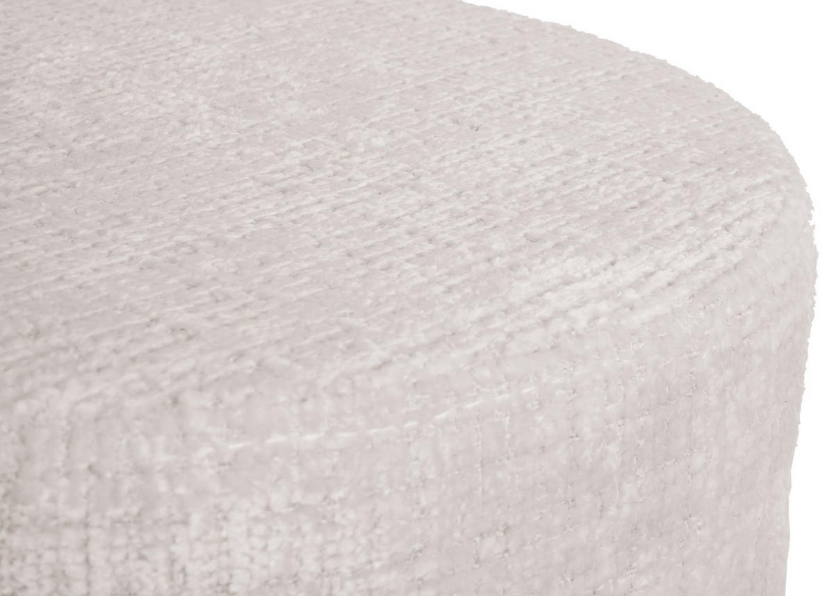 STOLEC Kremno bel - bela, tekstil (37/57/37cm) - MCW