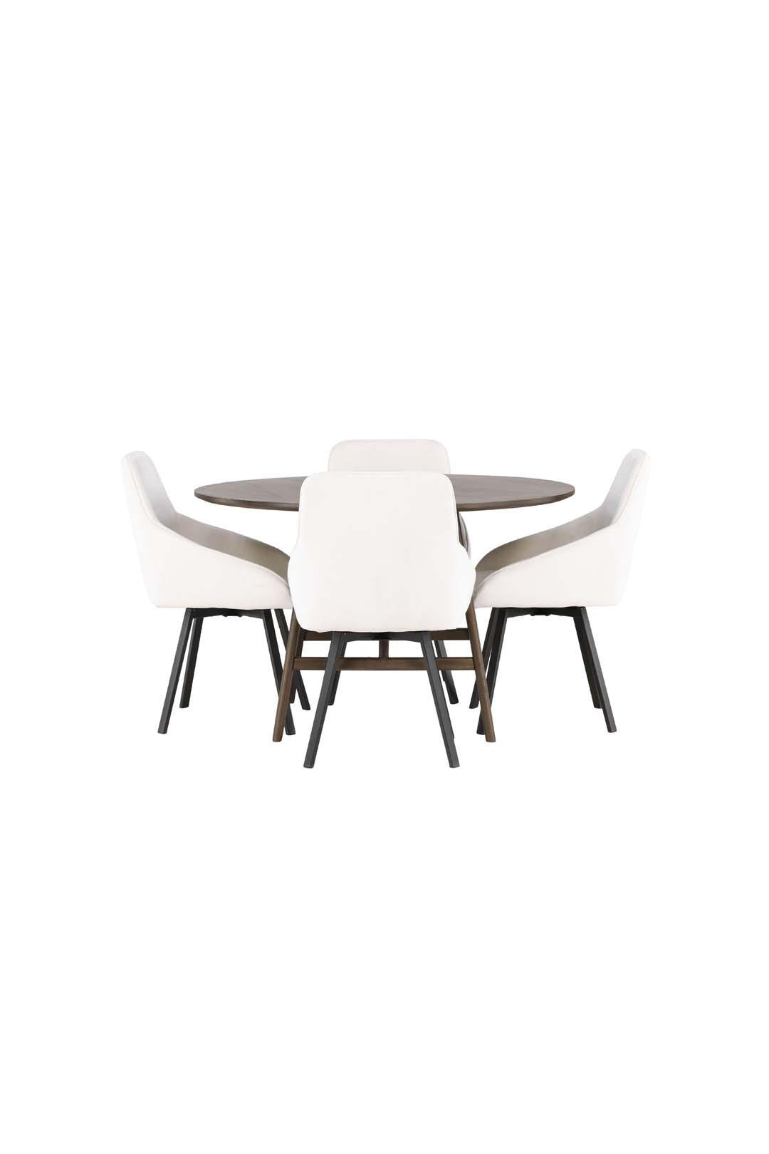 TISCHGRUPPE Braun - Braun, Holzwerkstoff (100/75/100cm) - ebuy24