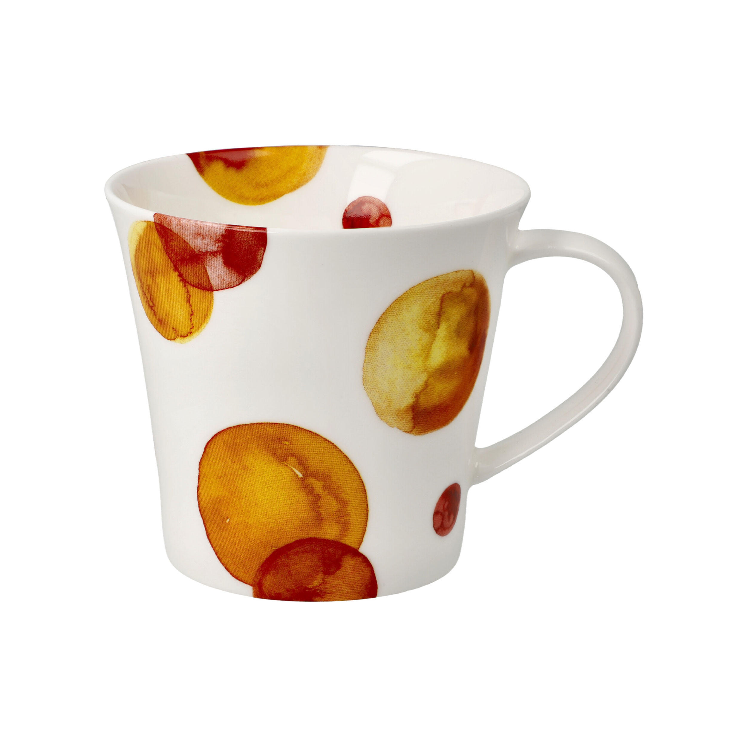 TEETASSE Orange, Fine Bone China, Orange, 350 ml - Orange, Keramik (0.35L) - Goebel
