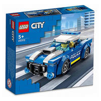 POLIZEIAUTO V29 City - Blau, Kunststoff (14/16/5cm) - Lego
