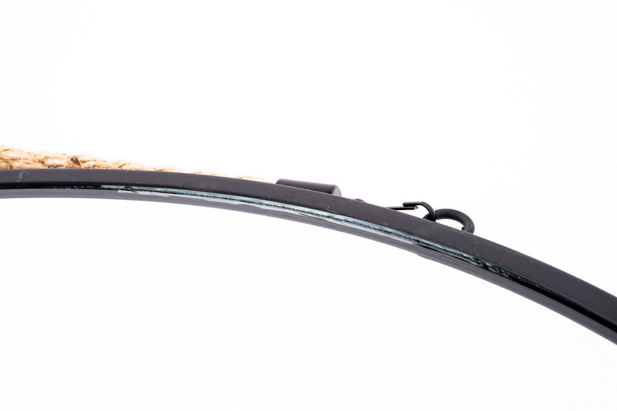 SPIEGEL 37/37/37 cm - Schwarz, Metall (37/37/37cm) - Atmosphera Createur d´interieur