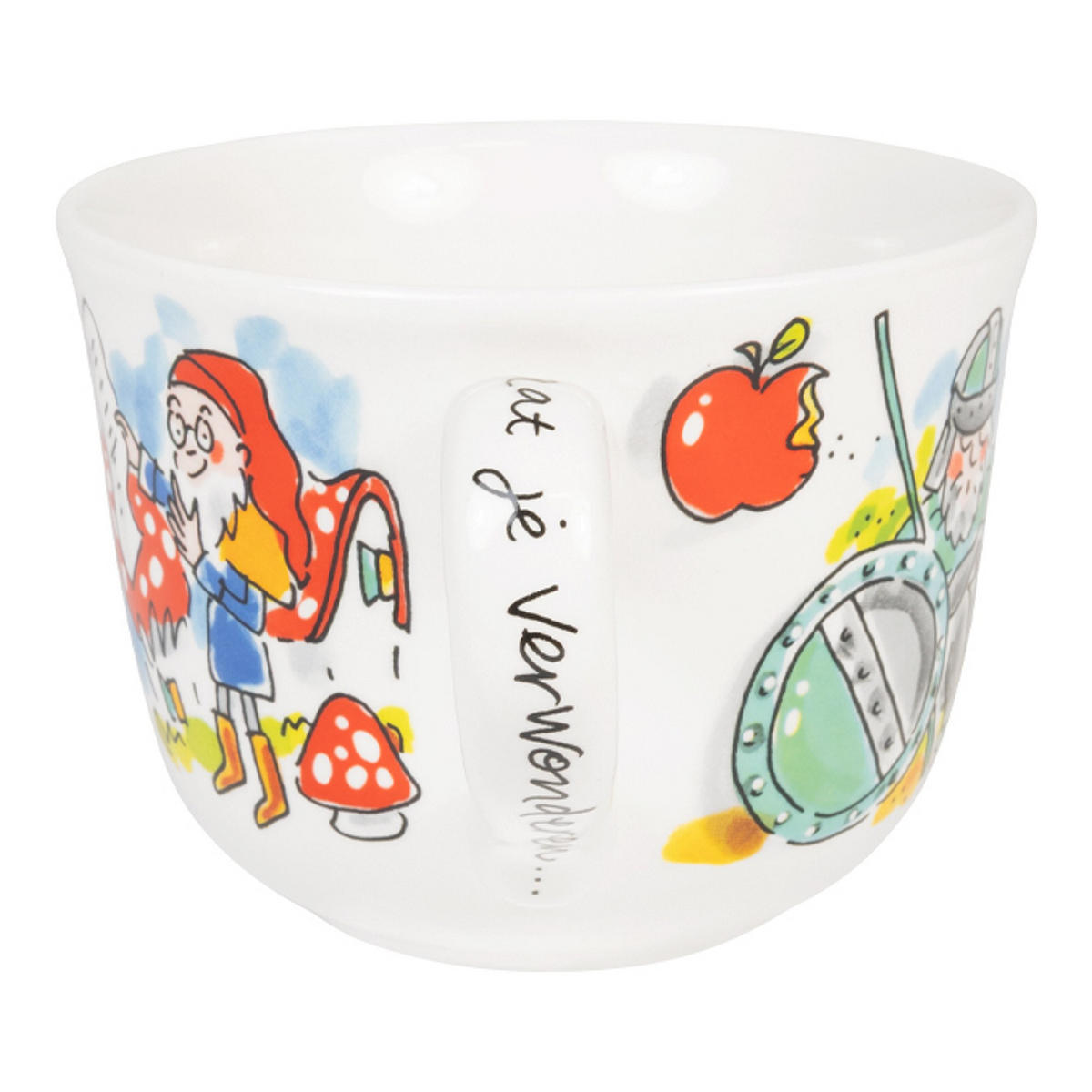 SUPPENSCHALE Efteling Aschenputtel in Bunt - 600 ml - Multicolor, Keramik (12.7/16.2/9.7cm) - Blond Amsterdam