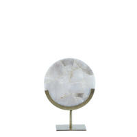 ORNAMENT Gouya Grau 25/10/35 cm - Grau, Stein (11/35/25cm) - Light & Living