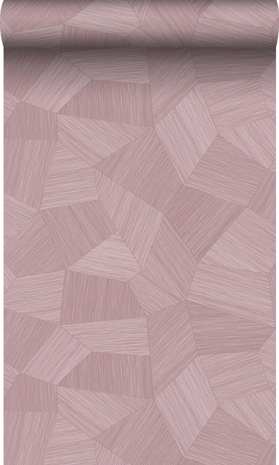 TAPETE 3D-Muster 50 x 900 cm - Lila, Papier (50/900cm) - Origin Wallcoverings