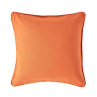 KISSENHÜLLE terracotta 30/30 cm, 100% Baumwolle - Terra cotta, Textil (30/30cm) - Homescapes