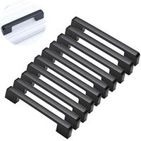 MÖBELGRIFF Schwarz 10er-Set 192 mm - Schwarz, Metall (20.2/19.2/20.2cm)