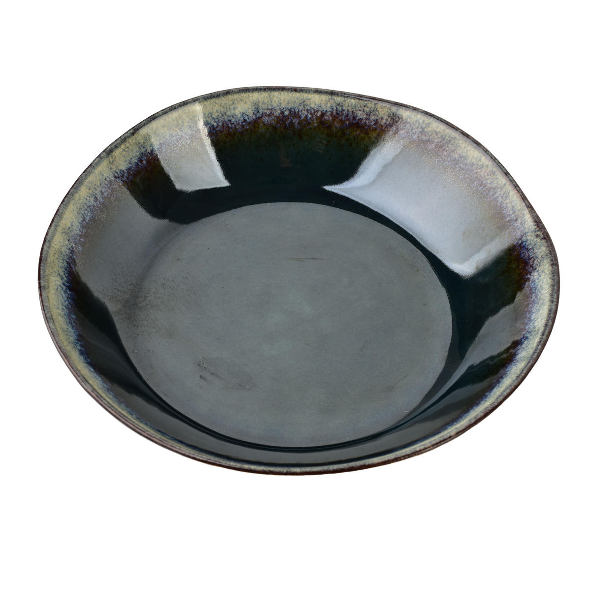 MISKA, keramika - tmavě modrá, keramika (23/23/4.5cm) - Mondex