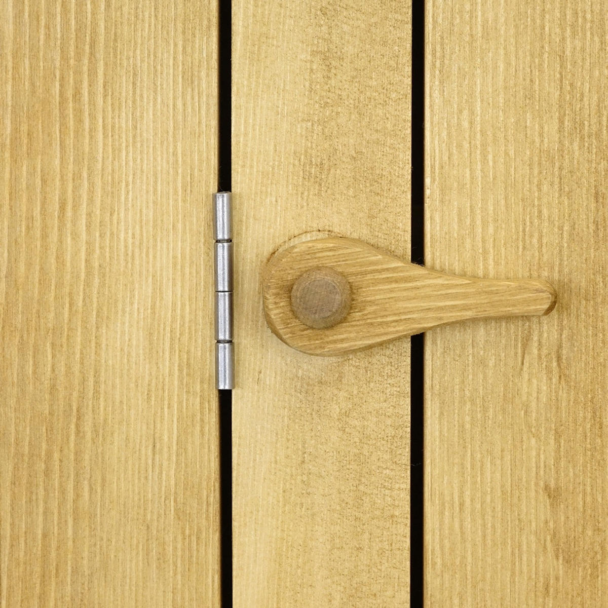 KLEIDERSCHRANK aus Massivholz MEXICANA - Honig, Holz (171/200/55cm) - Seart