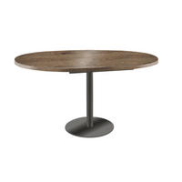 ESSTISCH Borte Davos Eiche Trüffelbraun / Graphit 100/138 / 100 / 76cm - Trüffeleichefarben/Graphitfarben, Holz/Holzwerkstoff (100/100/76cm) - Feldmann-Wohnen