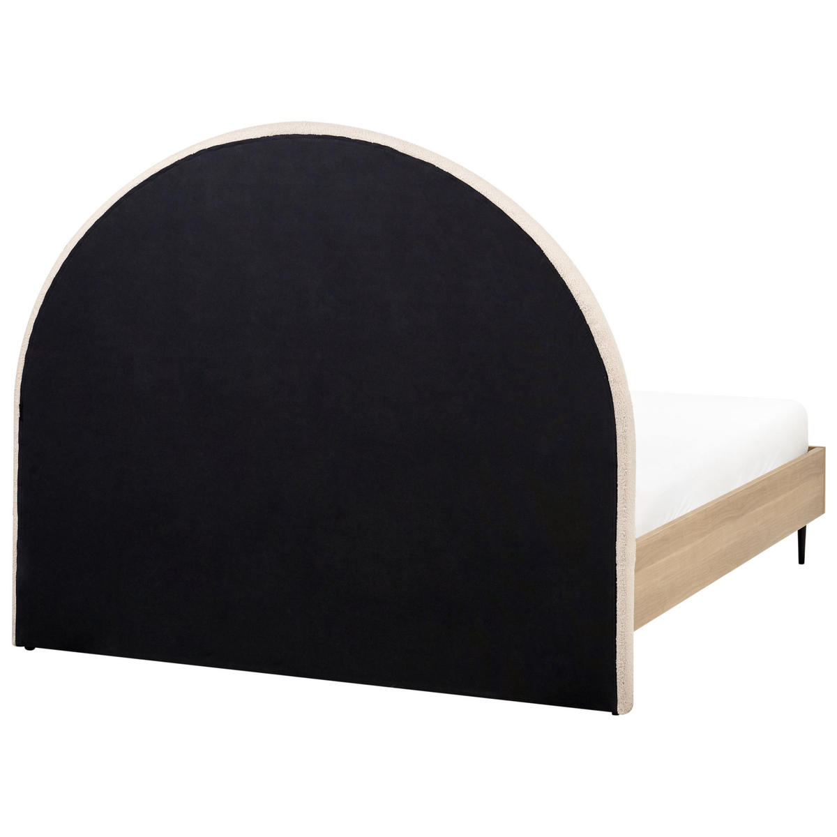 BETT mit Lattenrost 140x200 cm Beige Millay - Beige, Textil (140/200cm) - Beliani