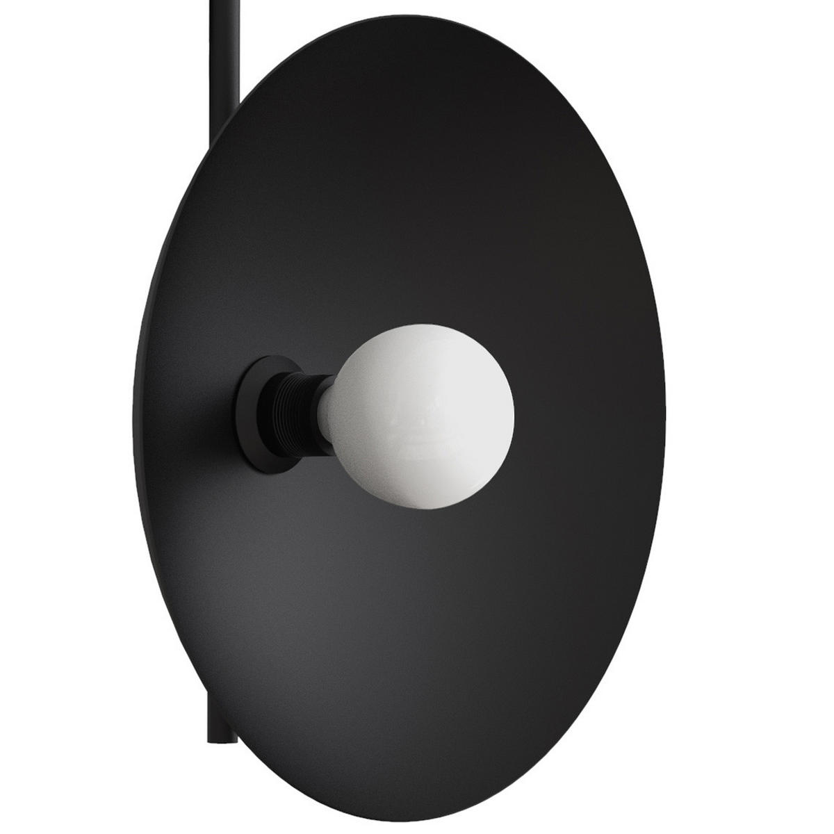 DECKENLEUCHTE - Schwarz, Metall (40/40/83cm) - Lumicom
