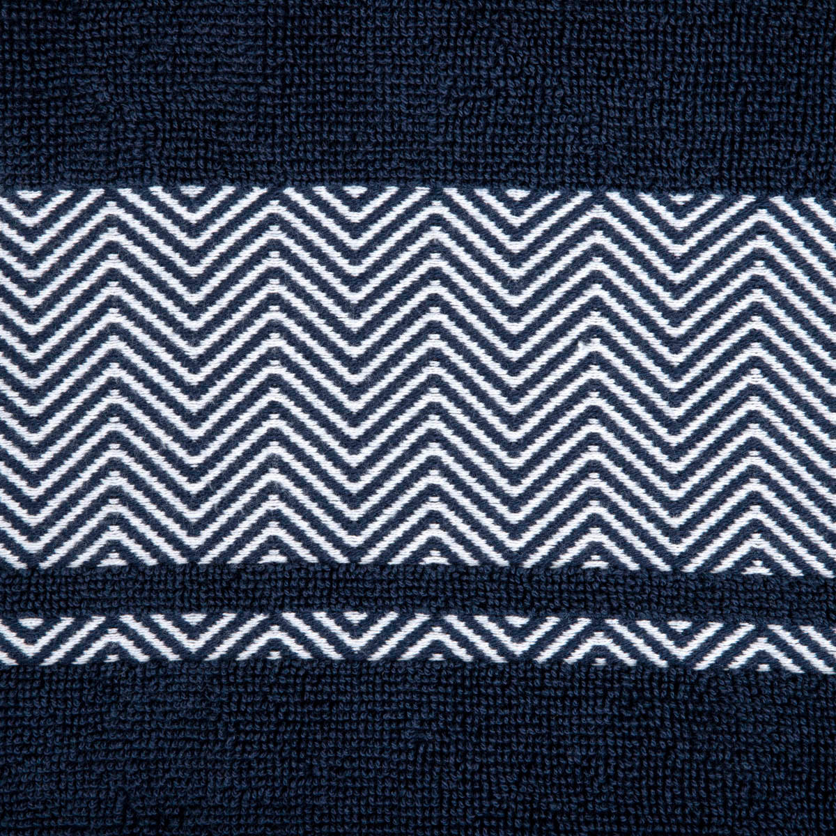 BADETUCH Maiara dunkelblau 70/130 cm - Dunkelblau, Textil (70/130cm) - Homla