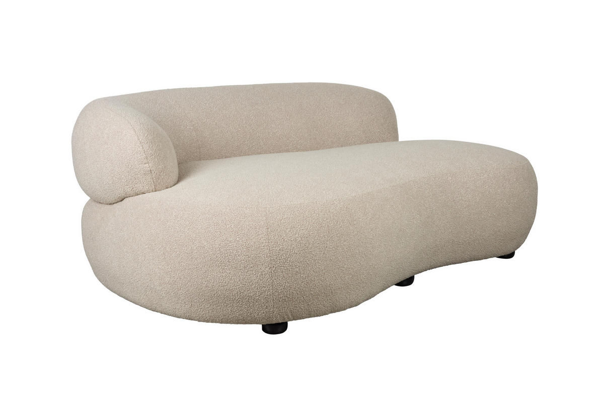 SITZBANK Noxx - Beige - 115/185/73 cm - Beige, Textil (185/73/115cm)