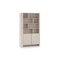 BÜCHERREGAL, Kaschmir, 103 x 39 x 170 cm | Modernes Möbel mit abgerundeten Kanten - Beige, Holzwerkstoff (103/170/39cm) - 3XE LIVING