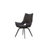 DREHSTUHL SIVO Anthrazit Webstoff - Anthrazit, Textil (57/95/56cm) - KAWOLA