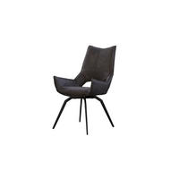 DREHSTUHL SIVO Anthrazit Webstoff - Anthrazit, Textil (57/95/56cm) - KAWOLA