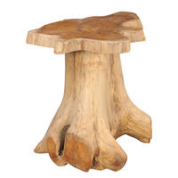 MASSIVER BEISTELLTISCH - Akazie - Akaziefarben, Holz (50/70/59cm) - home24