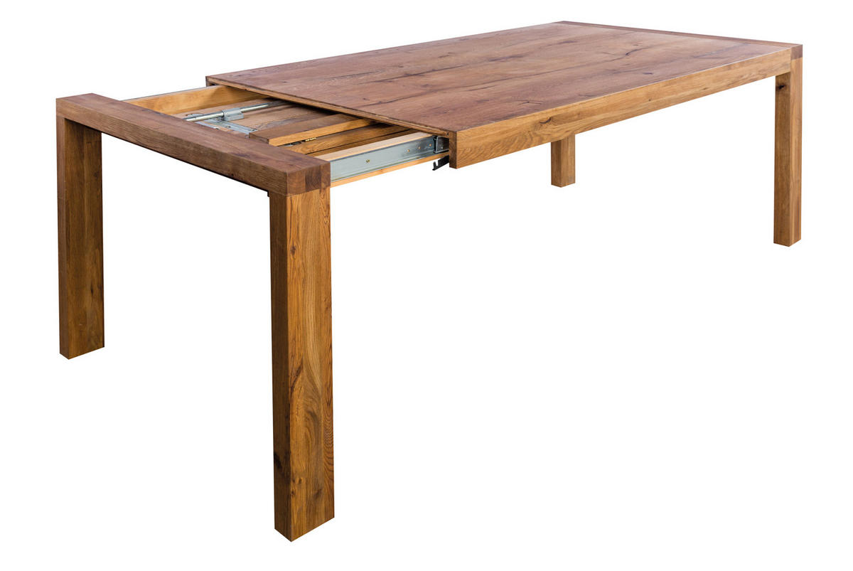 ESSTISCH LIAN Holz - Naturfarben/Braun, Holz (180/90/76cm) - KAWOLA
