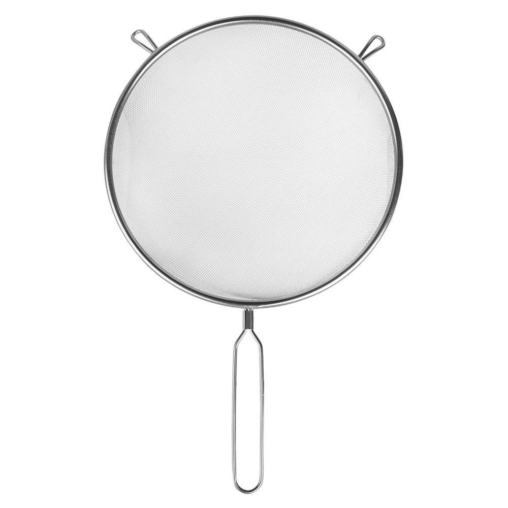 KÜCHENSIEB Silber 16 cm - Silberfarben, Metall (16cm) - Orion 