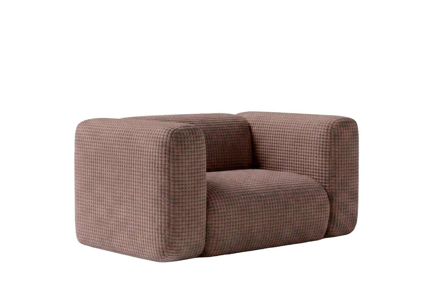 Kaiser Möbel KŘESLO do obývacího pokoje, žinylková látka Cremona, Taupe, GRETA