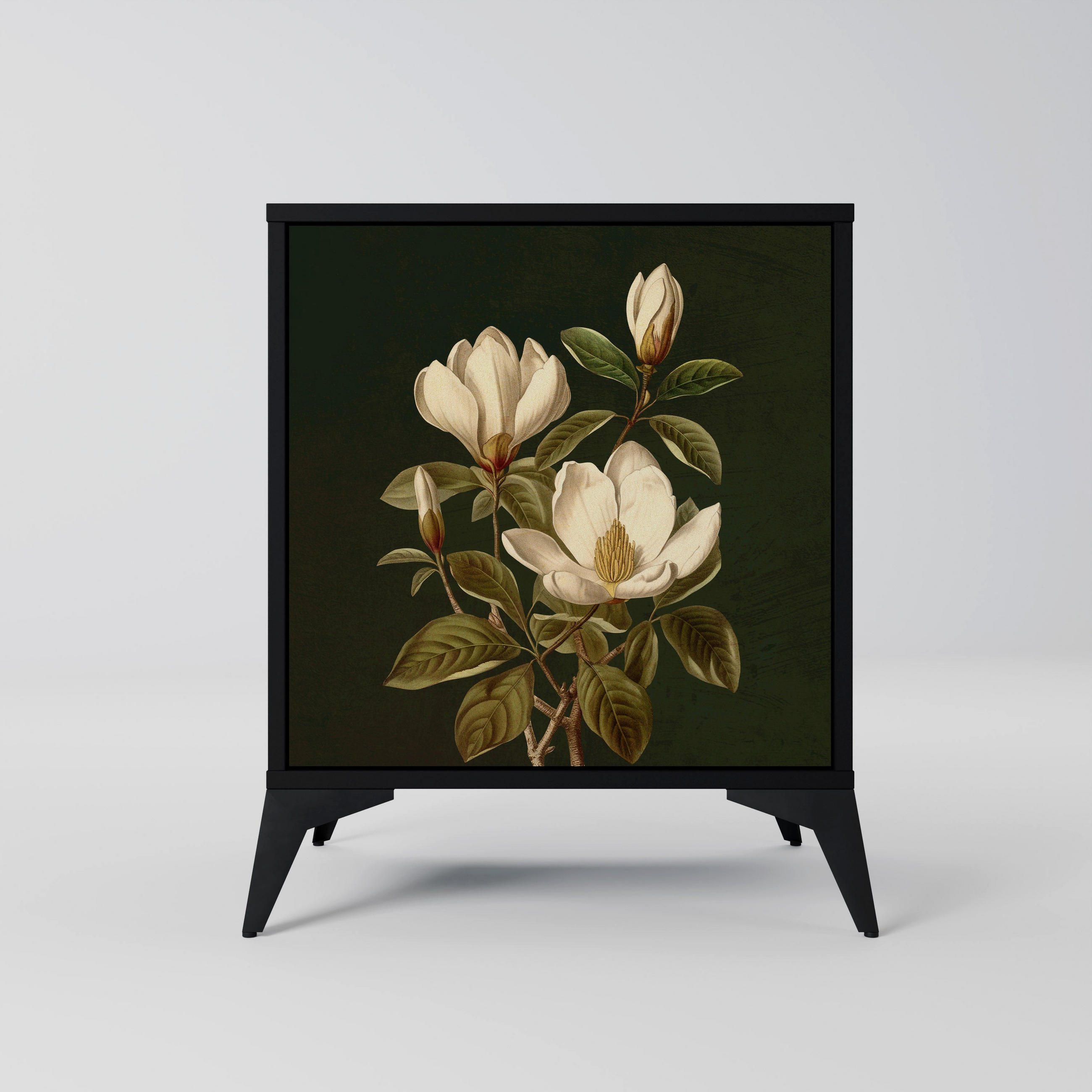 SpaceRebels Sideboard Schwarz 57.5x70.5x42 cm