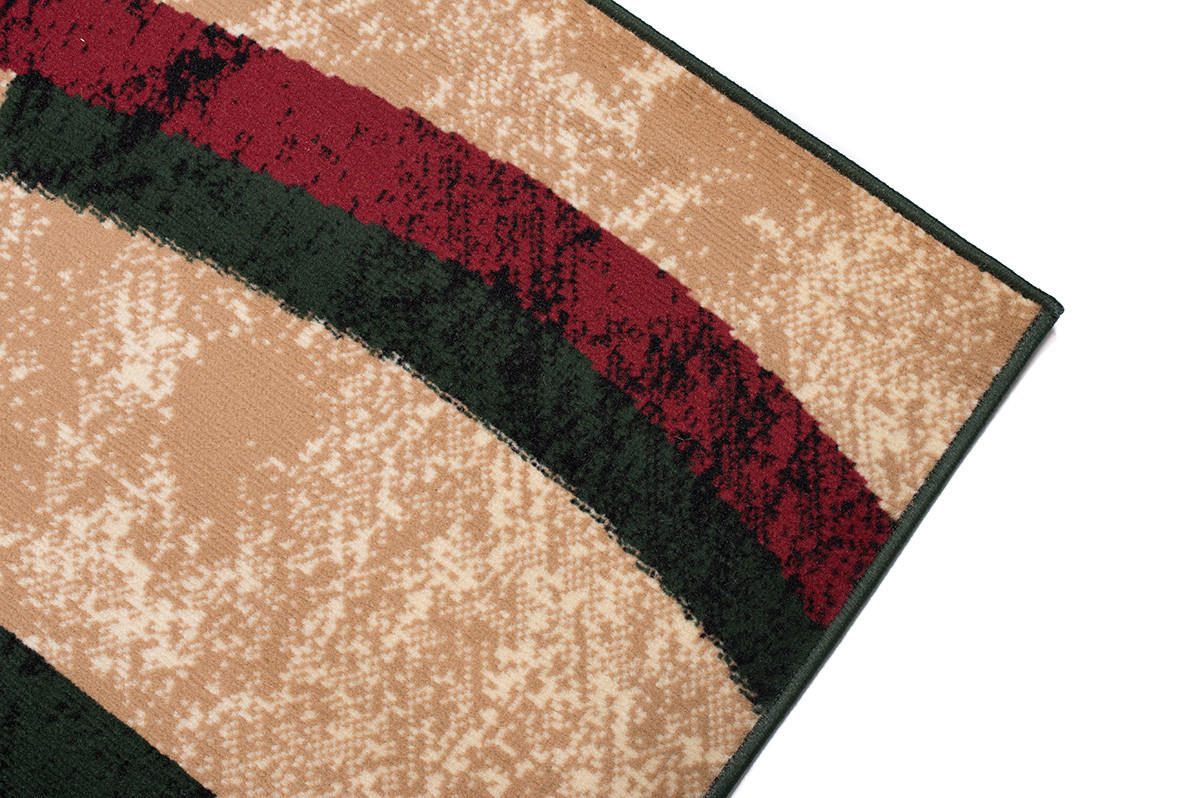 TEPPICH DREAM Grün Creme 60/100 cm - Creme/Grün, Textil (60/100cm) - Tapiso