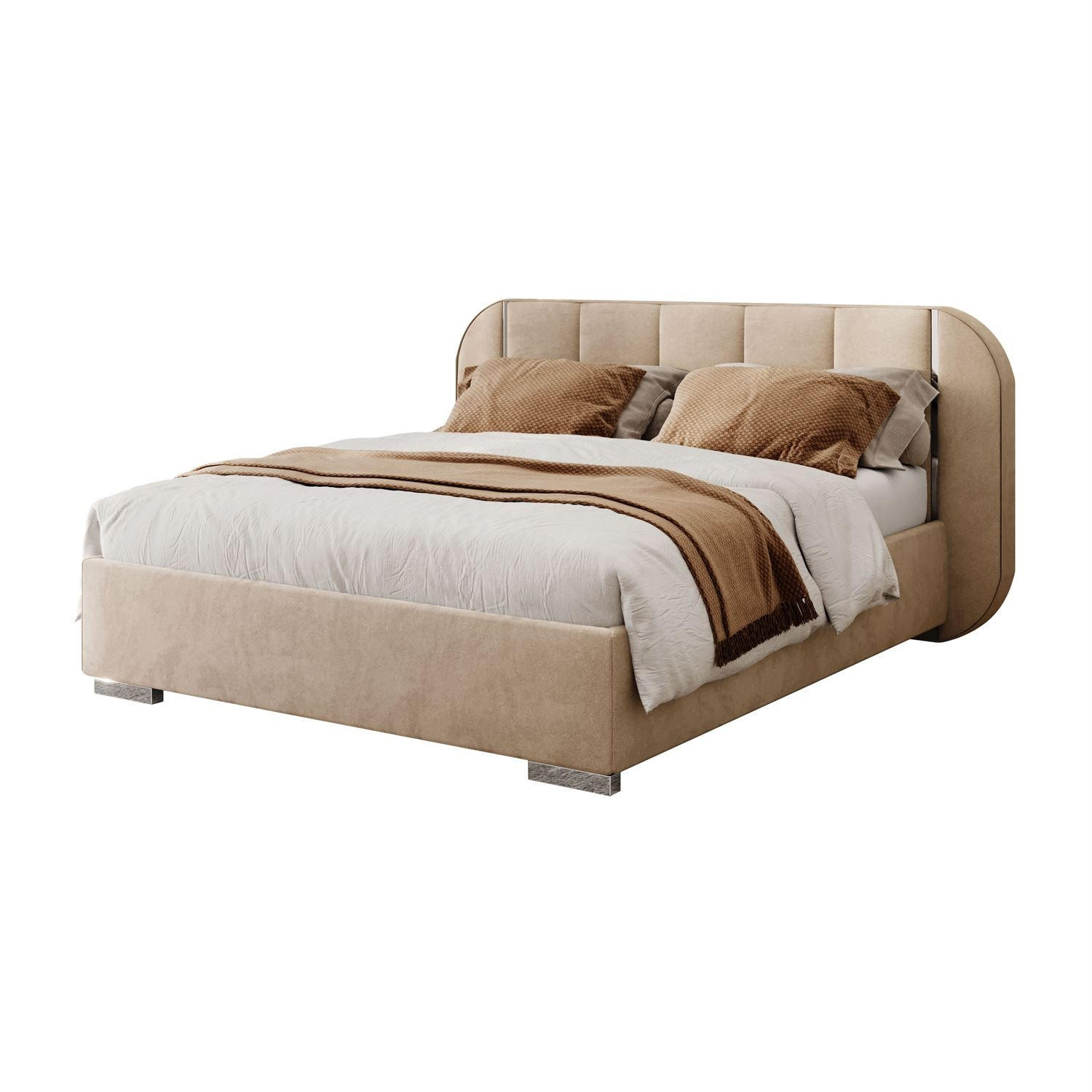 Lookway Bett Beige 140x200 cm