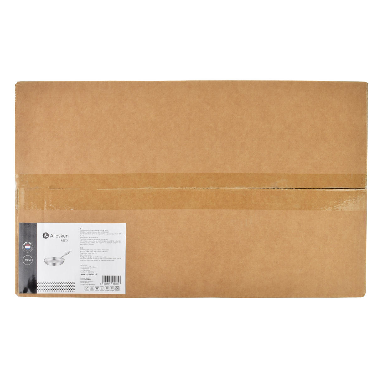 PFANNE Resta Silber 50/29/5.5 cm Metall - Silberfarben, Metall (50/29/5.5cm) - Mondex
