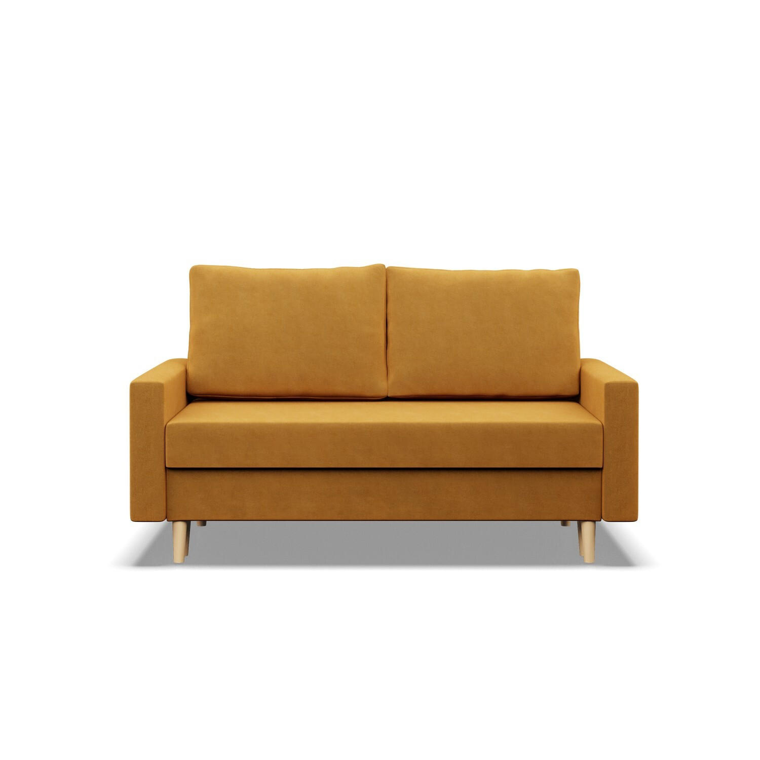 SOFA Blank gelb 152/92/92 - Gelb, Textil (152/92/92cm) - SIMKAM Furniture
