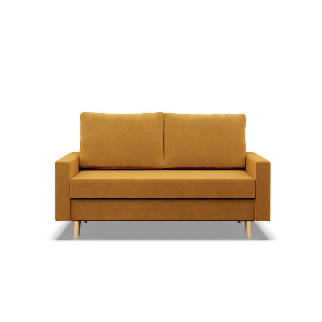 Thumbnail - Simkam Furniture Sofa, Gelb, Textil, 152x92x92 cm, Wohnzimmer, Sofas & Couches, Schlafsofas