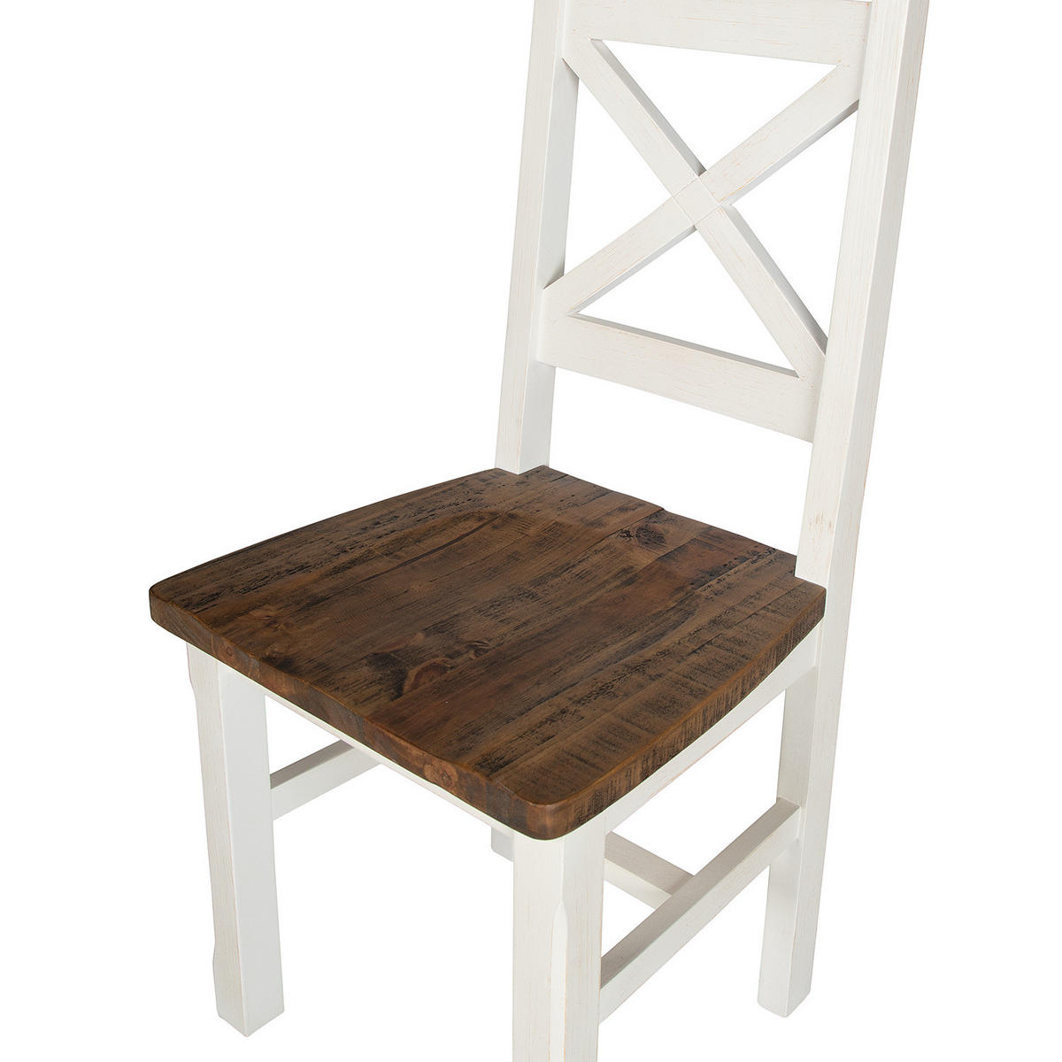 ESSZIMMERSTUHL - Kiefer massiv, 2er-Set - Kieferfarben, Holz (47/102/52cm) - home24