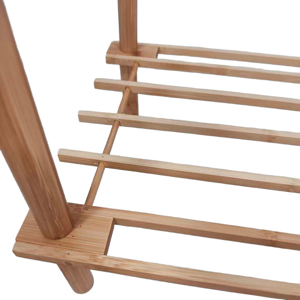 REGÁL - světle hnědá, dřevo (74/48/26cm) - Relaxdays