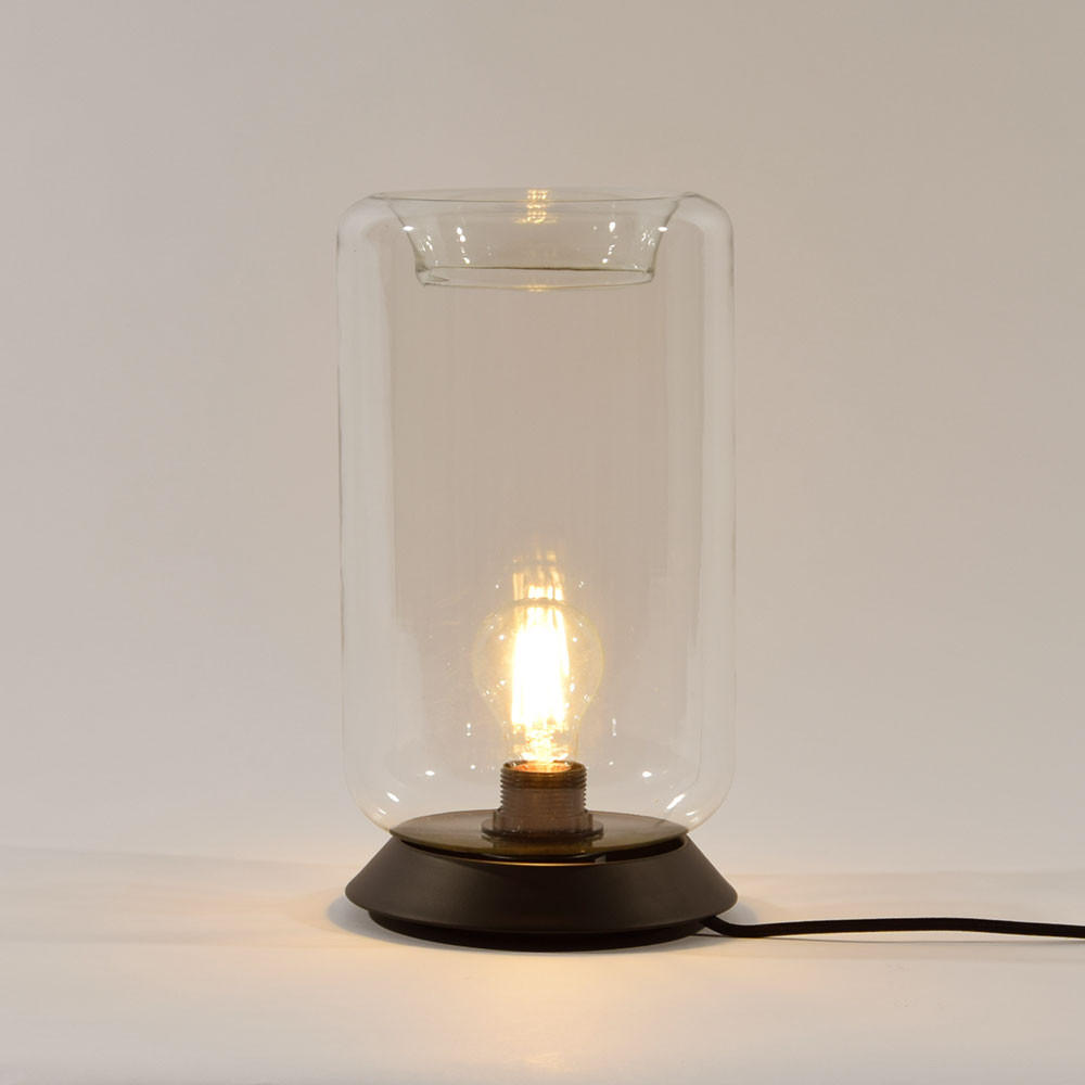 s.luce Tischlampe Klar 17x30x17 cm