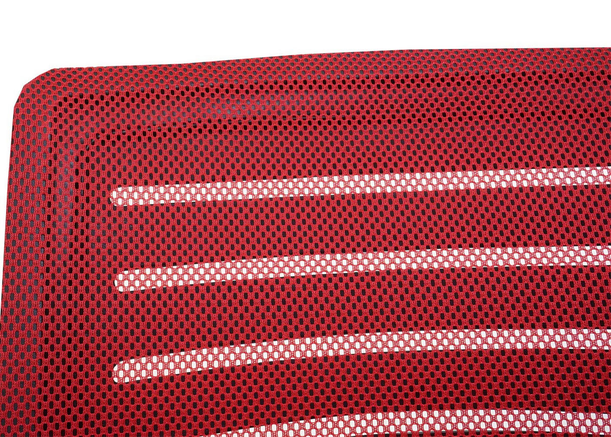 BESUCHERSTUHL 2er-Set HxBxT 94x60x49cm Sitzhöhe 46cm 150kg belastbar Stoff/Textil Rot - Rot, Textil (60/94/49cm) - PROREGAL