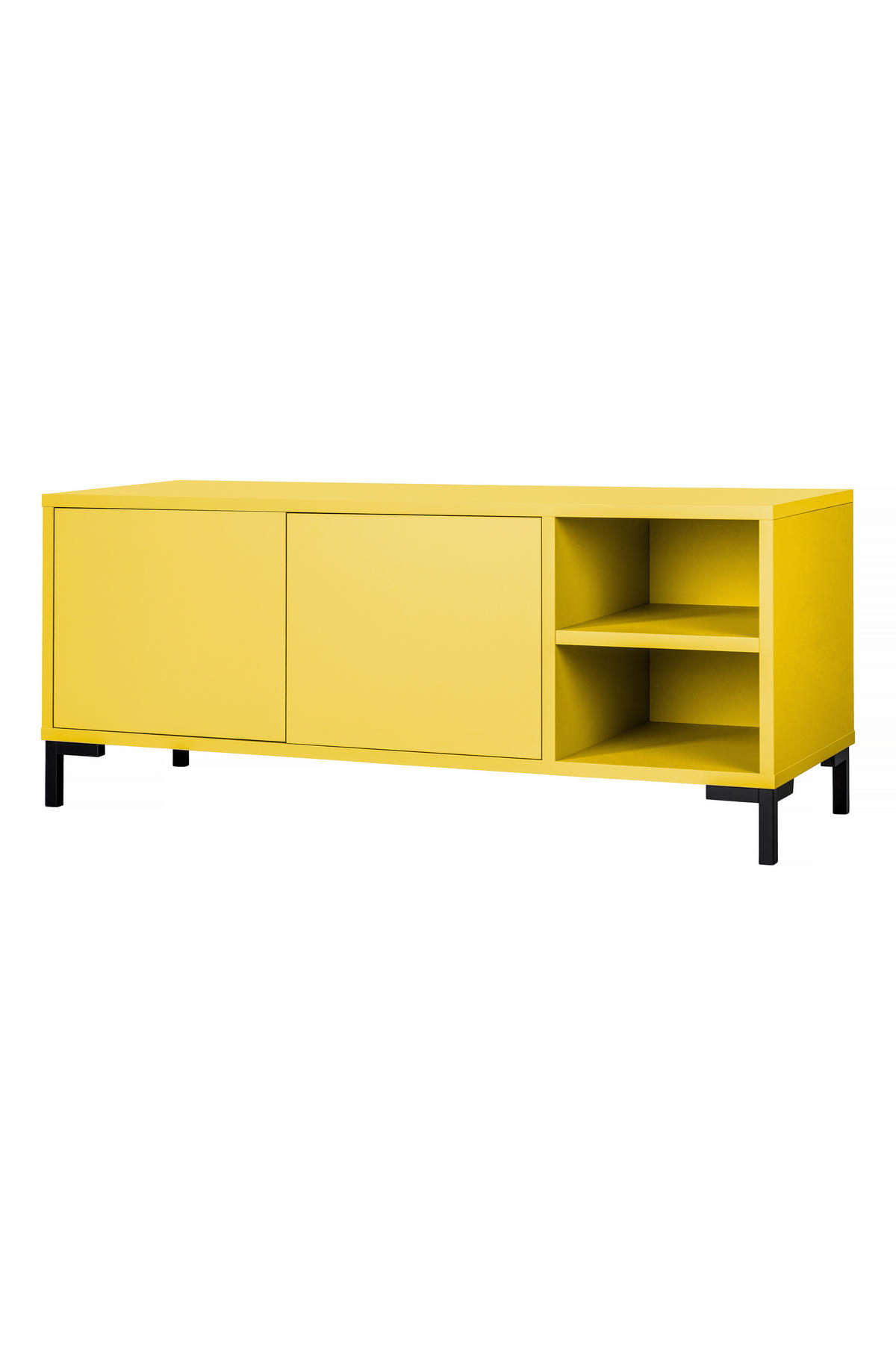 TV-MÖBEL 113 cm gelb MIRKO - Gelb, Holzwerkstoff (40/47/113cm) - RNT By Really Nice Things