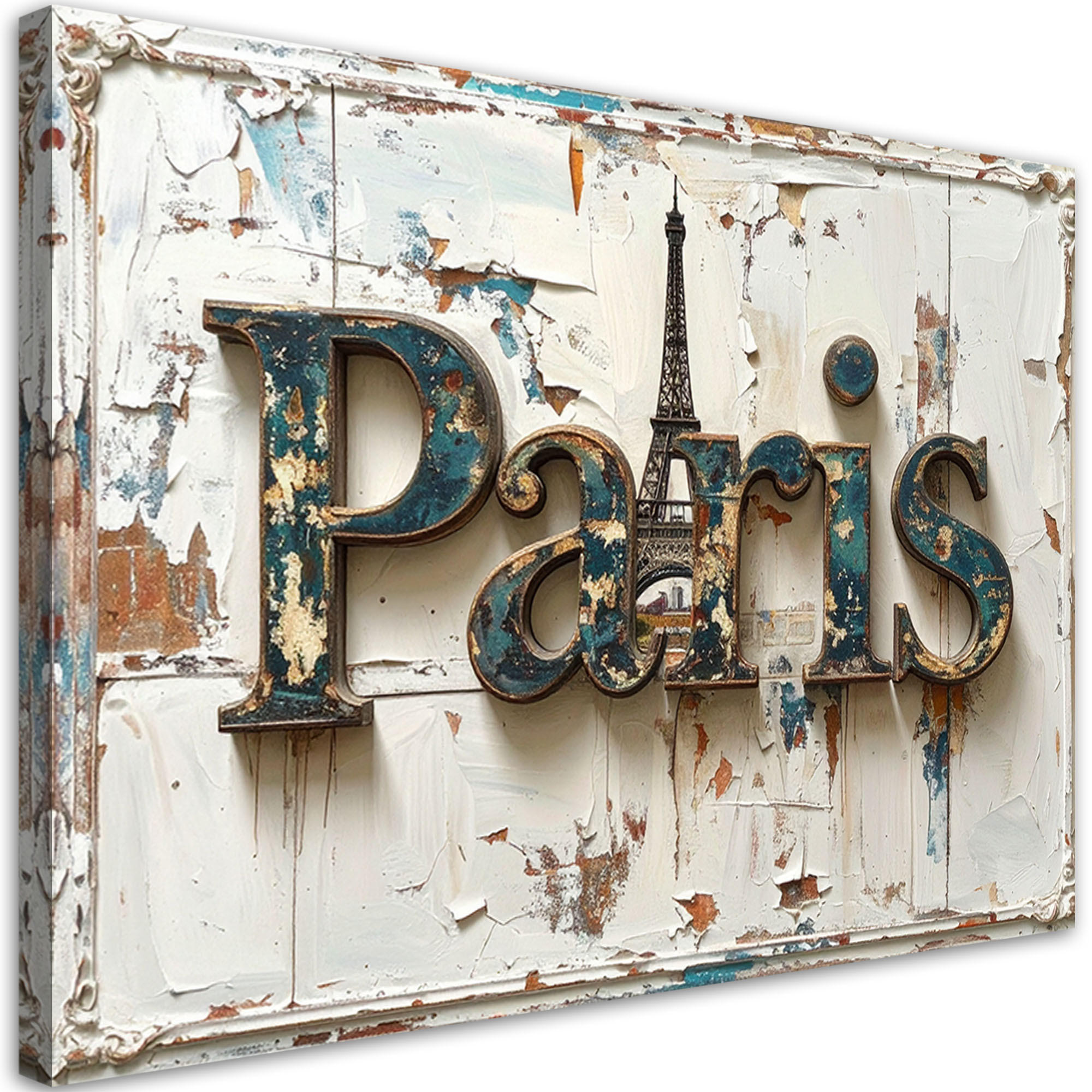 LEINWANDBILD Inschriften und Zitate 100x70cm - Beige, Textil (100/70cm) - Feeby