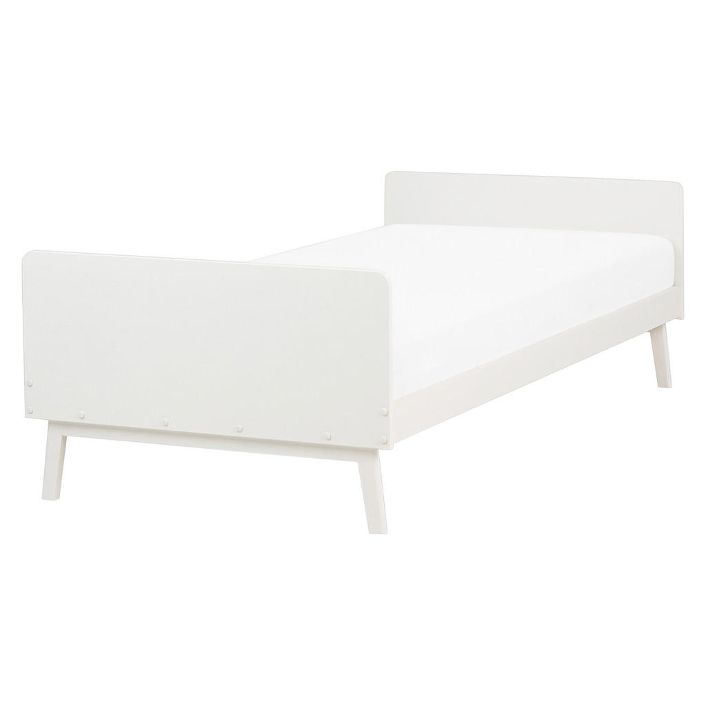 PAT cu somieră 90/200 cm alb Bonnac