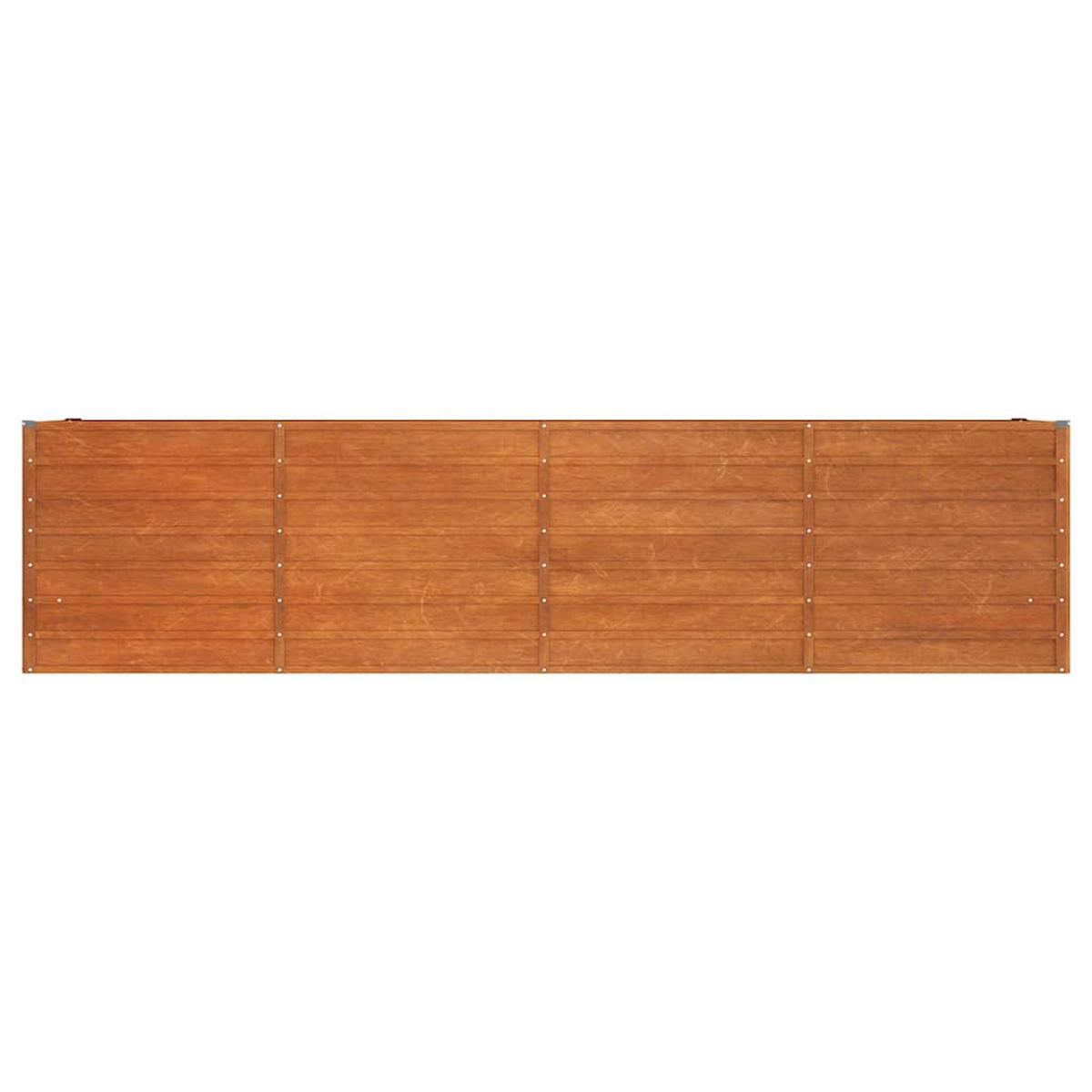 HOCHBEET Rostig 320/40/77 Cm Cortenstahl - Rostfarben, Metall (40/77/320cm) - vidaXL