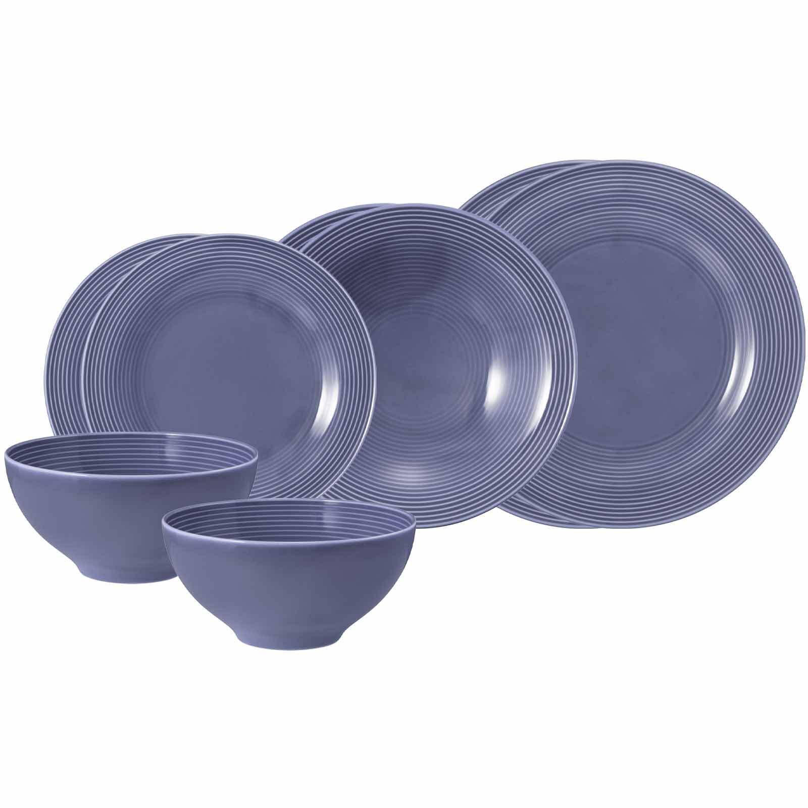 EINSTEIGER-SET Beat Color Glaze Fliederblau 8er Set - Flieder, Keramik (1/1/1cm) - Seltmann Weiden