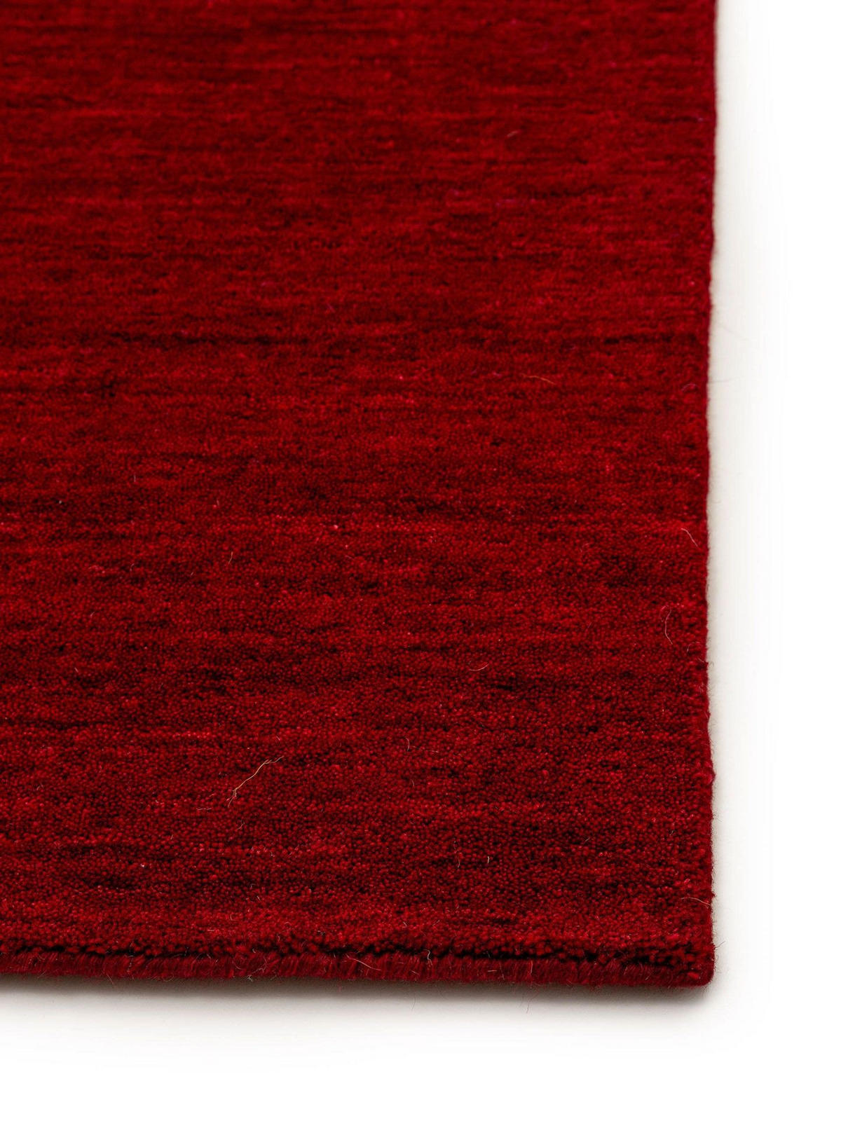 WOLLTEPPICH-LÄUFER Jamal Rot 70x200 cm - Rot, Textil (70/1cm) - KUNSTLOFT