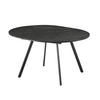 ESSTISCH TILL 120-150/120/76 cm Rund Marmor-Schwarz - Anthrazit/Schwarz, Holzwerkstoff (120/120/76cm) - B&D Home