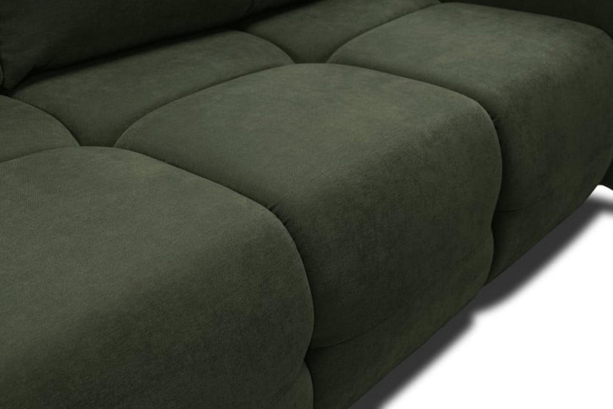 SOFA Grün BASTO Mit Schlaffunktion - Grün, Textil (245/86/110cm) - Sepro Meble