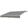 ALU-MARKISE Grau, Braun - Braun/Grau, Textil (500/18/300cm) - MCW