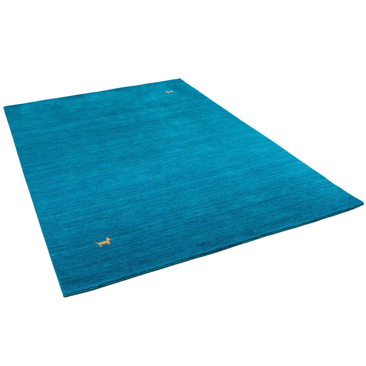 NATUR TEPPICH INDO NEPAL GABBEH SHIVA - Türkis, Textil (200/200cm) - Pergamon