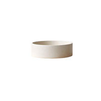 WASCHBECKEN Gina Beige aus Terrazzo - Beige, Stein (39/12/39cm) - Tikamoon