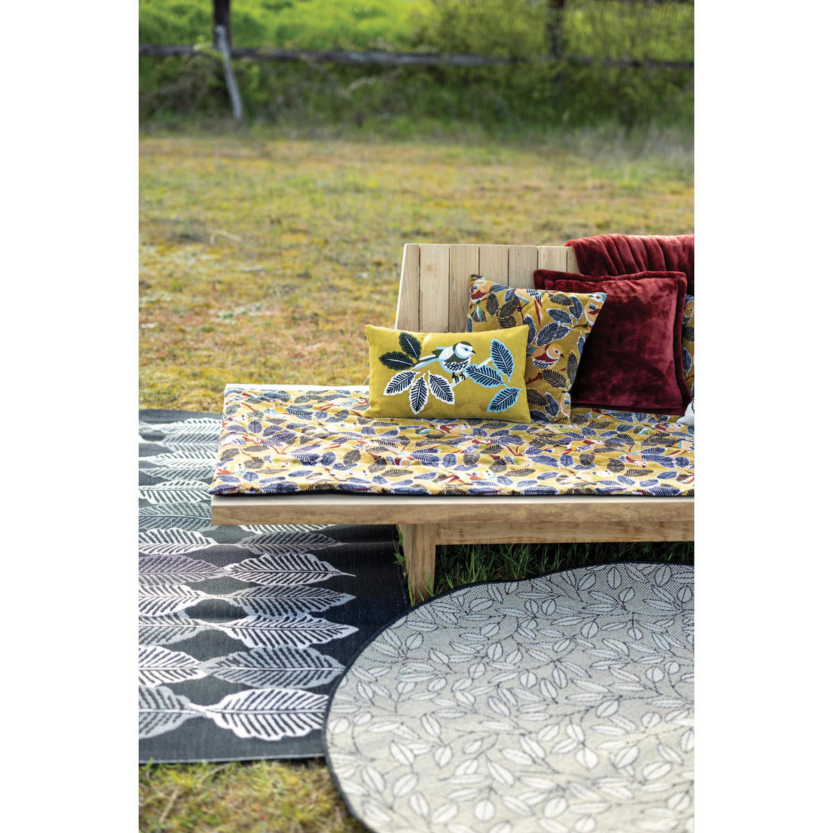 OUTDOOR-TEPPICH Chelby natur 200 x 290 cm - Naturfarben, Textil (200/290cm) - Vivaraise