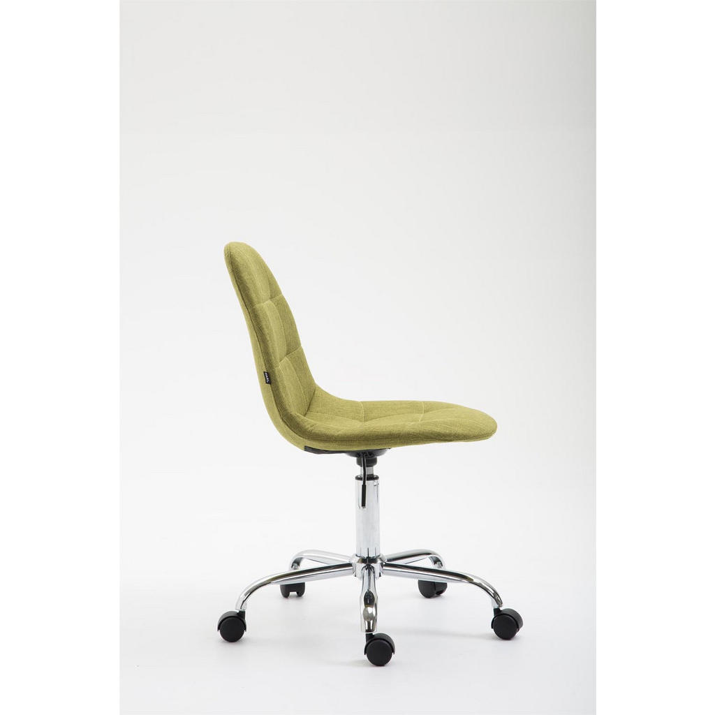 Thumbnail - TPFLiving Bürostuhl, Grün, Textil, 47x89x56 cm, Arbeitszimmer, Bürostühle, Drehstühle