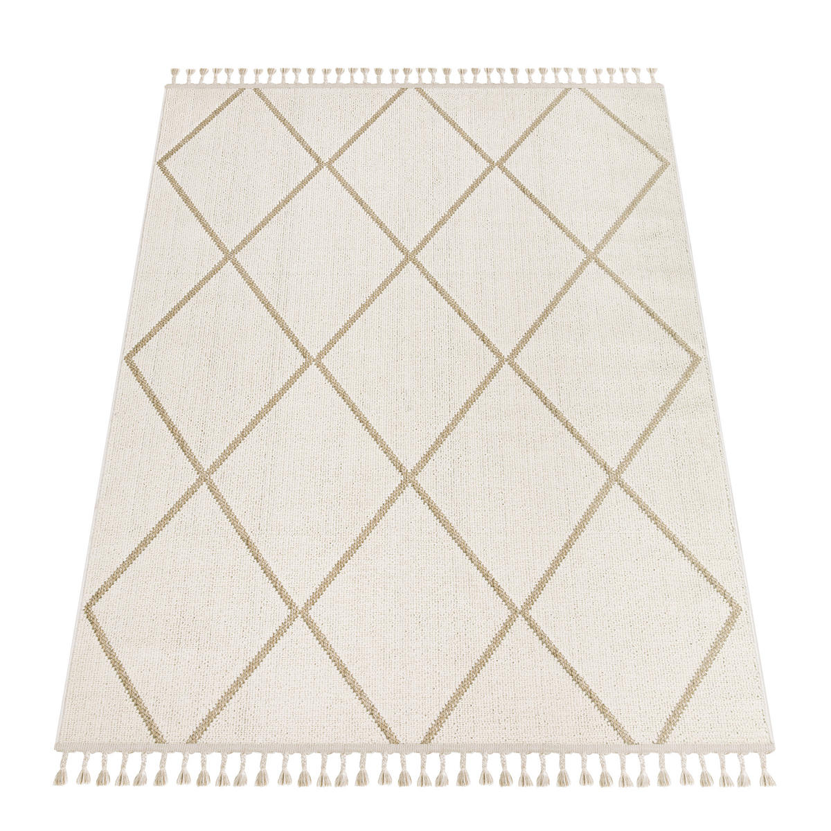 KURZFLORTEPPICH 160/220 cm München 533 - Beige, Textil (160/220cm) - Paco Home